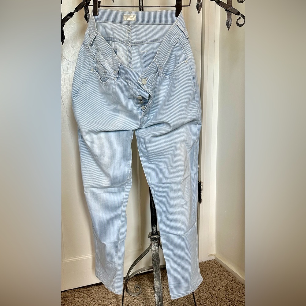 MOTHER, The Loosey, stripped jeans